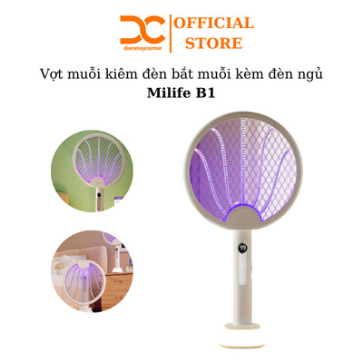 Vợt muỗi kiêm đèn bắt muỗi miLife B1 / miLife B2 - Bảo hành 3 tháng - Shop Điện Máy Centre