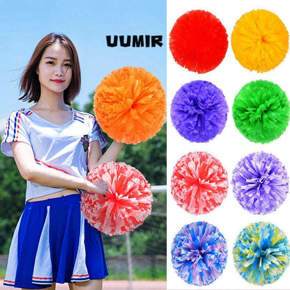 UUMIR Cheerleading Cheerleading Ball Concert Fancy Tay cầm hai lỗ Đồ dùng thể thao câu lạc bộ