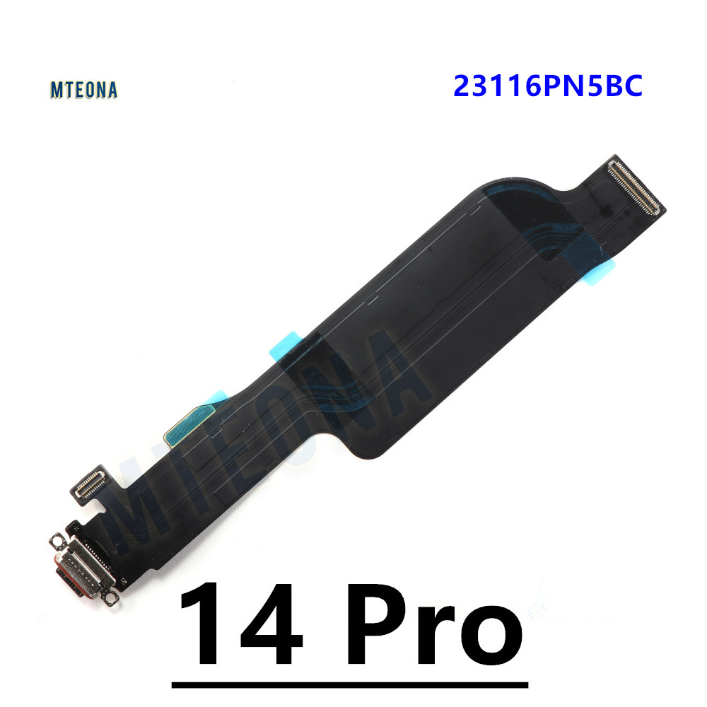 1X USB Sạc Kết Nối Ban Dành Cho Xiaomi 14 Pro Cổng Sạc Dock Sạc Cáp Mềm Thay Thế 23116PN5BC