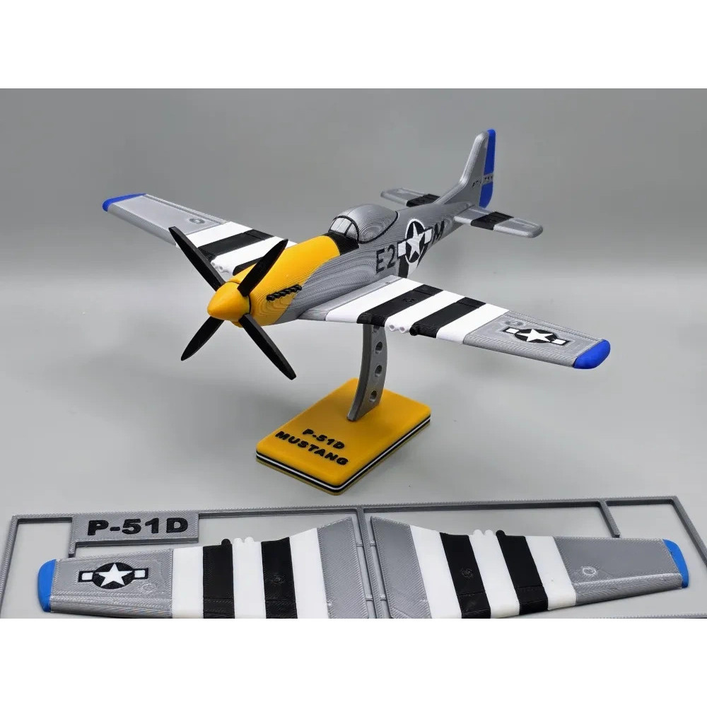 [Meow.sensei] Thẻ bộ máy bay P51D P51