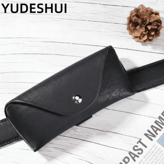 YUDESHUI đựng kính râm Hộp đựng da lưng PU