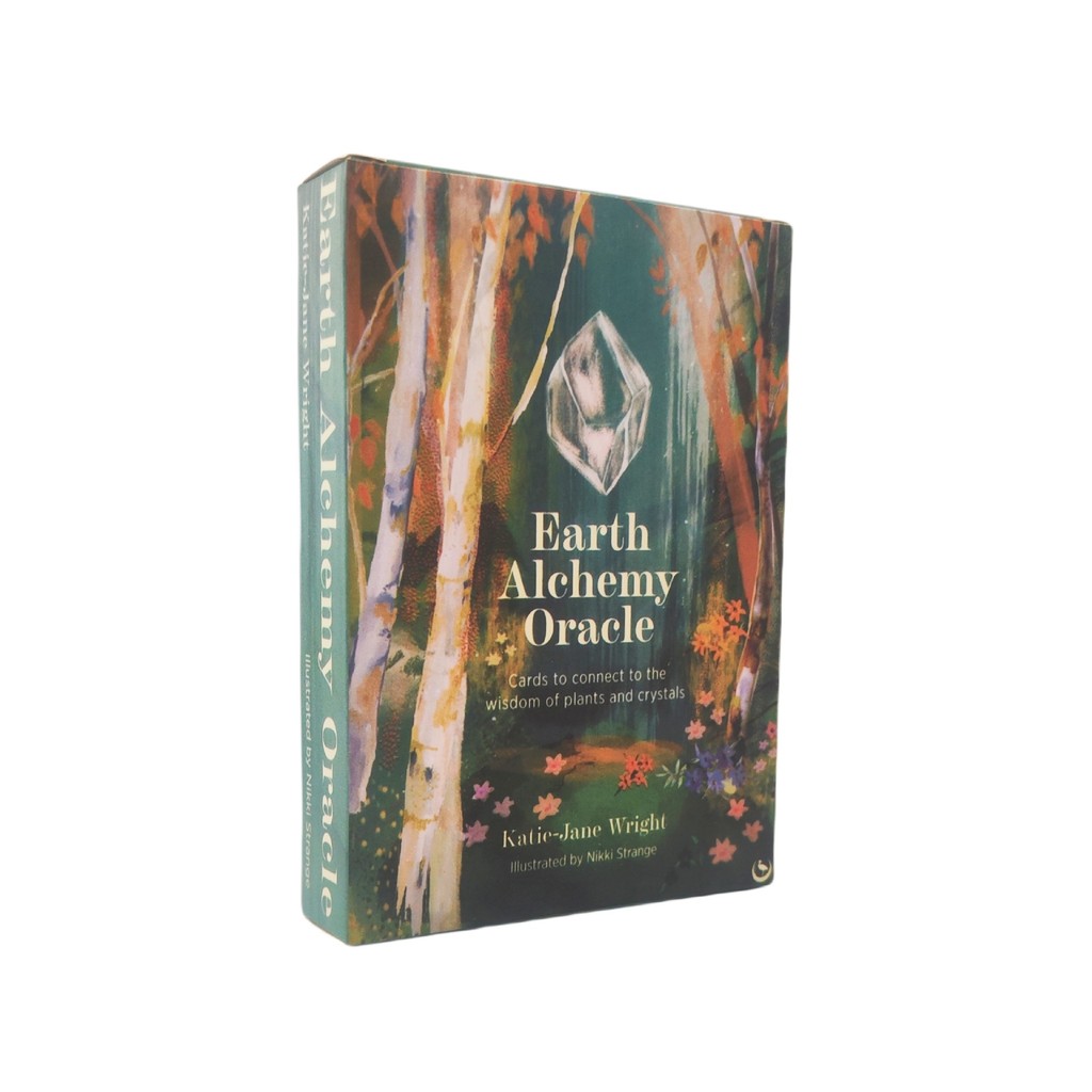 [Hàng có sẵn] 10.4 x 7.3cm Earth Alchemy Oracle Card Tiếng Anh Board Game Card Game Earth Alchemy Or