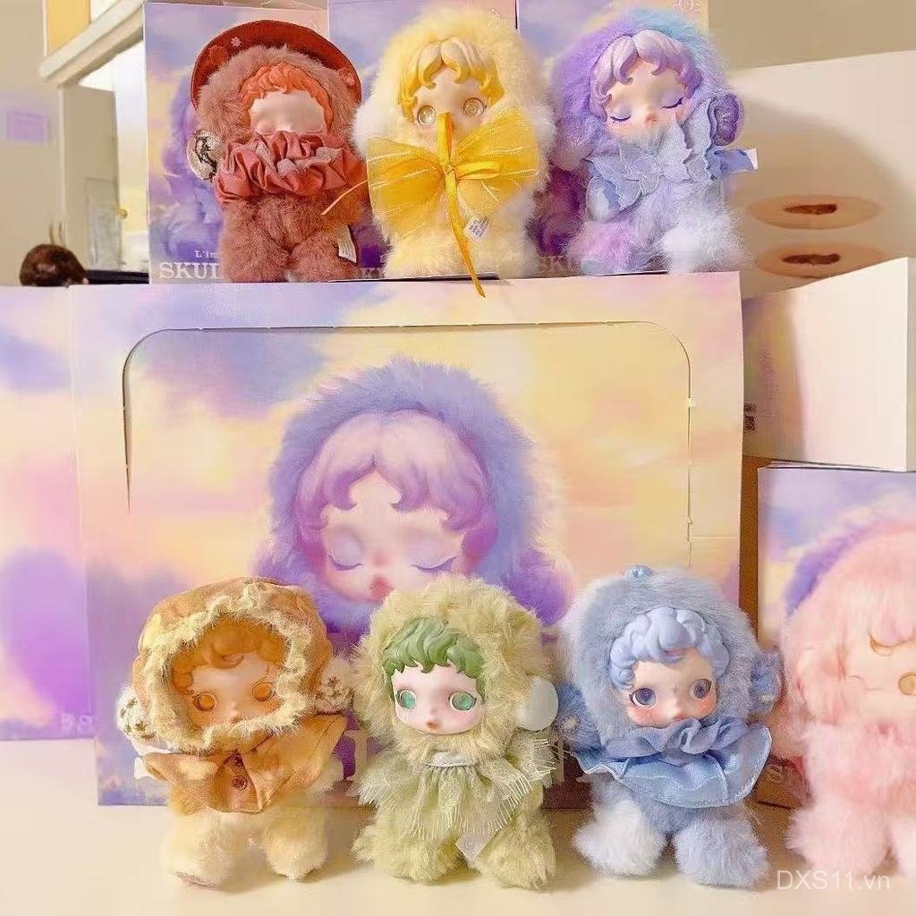 Mặt Dây Chuyền Dệt Skullpanda Skullpanda Popmart Popmart Series Sang Trọng Men Nam Hộp Keo