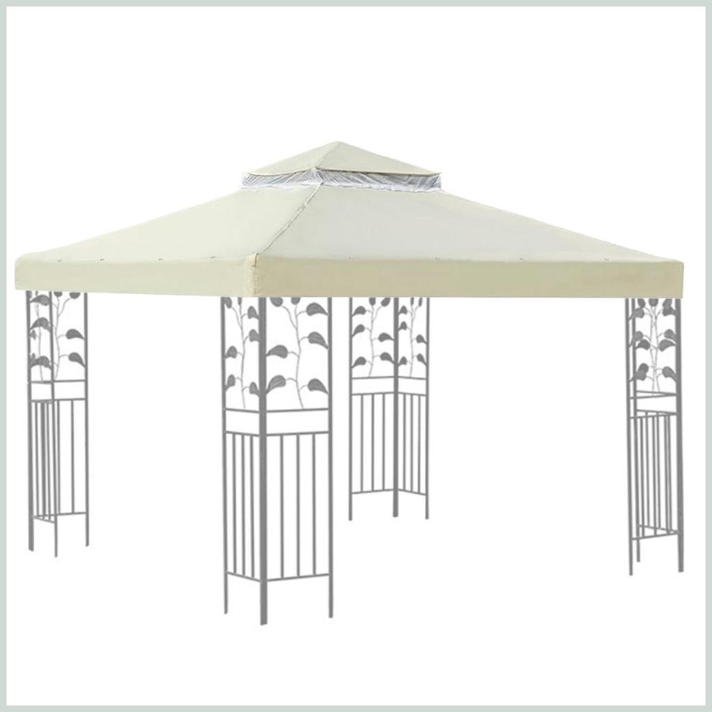 Gazebo Cover Gazebo Thay thế Canopy Top Cover Mái che chống thấm nước với hai lớp cho Barbeque Garde