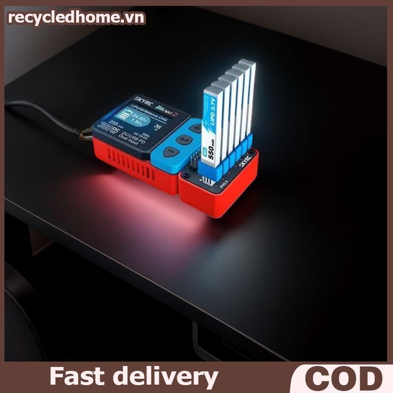 RC 1 Chiếc OSH 6 Cổng 1S Trung Tâm Sạc Pin Cho LiPo LiFe Li-ion LiHV Hỗ Trợ B6neo B6neo 2 B6neo + B6