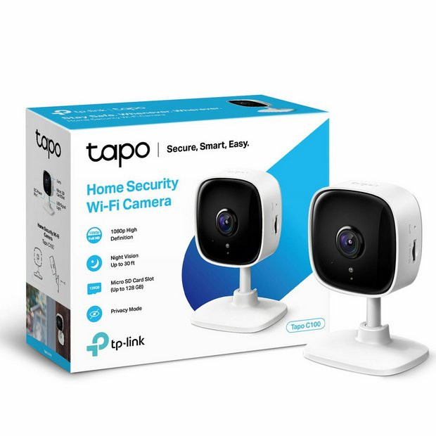 [Siêu Sale] [Chính hãng] Camera IP 1080P TP-Link Tapo C100 Trắng