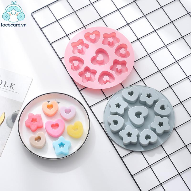 Chăm Sóc Mặt Đa Năng Trái Tim Ngôi Sao Nhỏ Bánh Quy Làm Dụng Cụ Lấp Lánh Ngôi Sao Chocolate Muse Bán