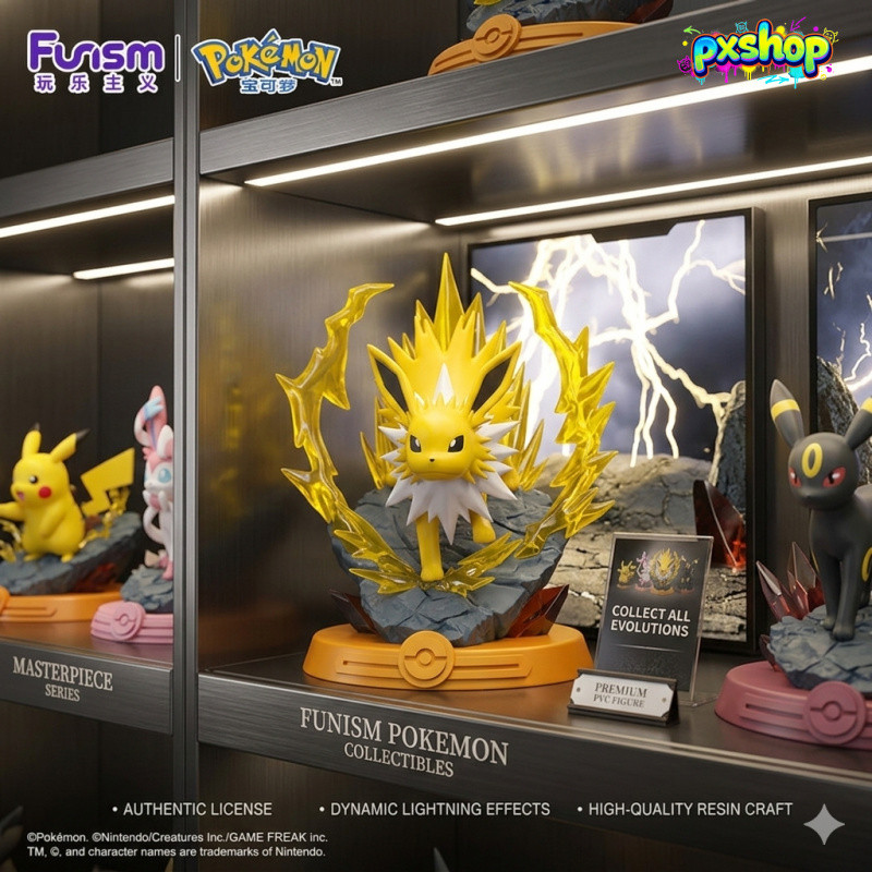Mô Hình Blind Box Pokemon Eevee Adventure Funism - Hộp Mù Sylveon Umbreon Vaporeon Flareon - Đồ Chơi