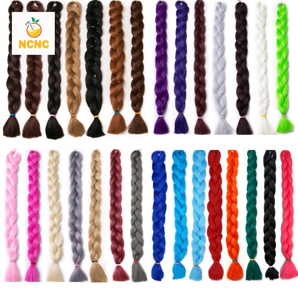 NCNC Jumbo Bện Ombre Afro Twist Braids Tổng hợp Bím giả