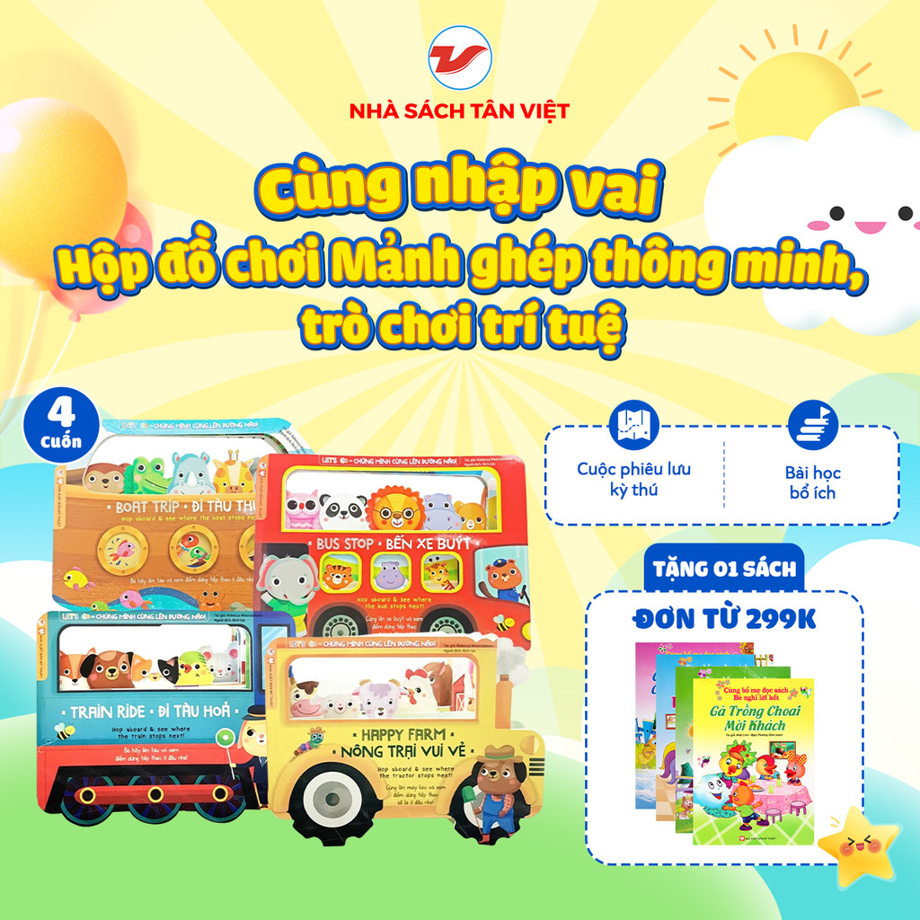 Sách - Sách Tương Tác Chúng Mình Cùng Lên Đường Nào - Tân Việt Books