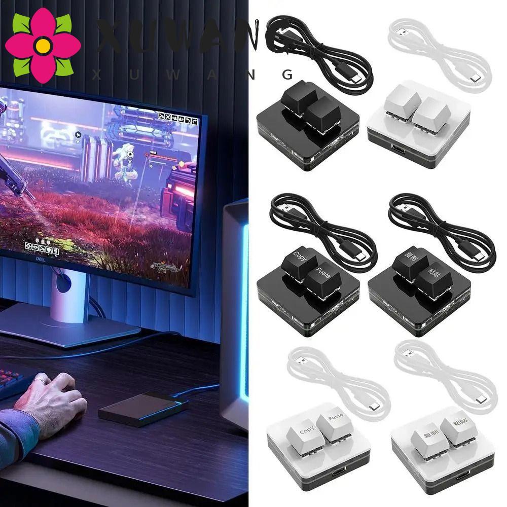 XUWANG Copy Paste Bàn phím chiếu sáng Văn phòng trao đổi nóng