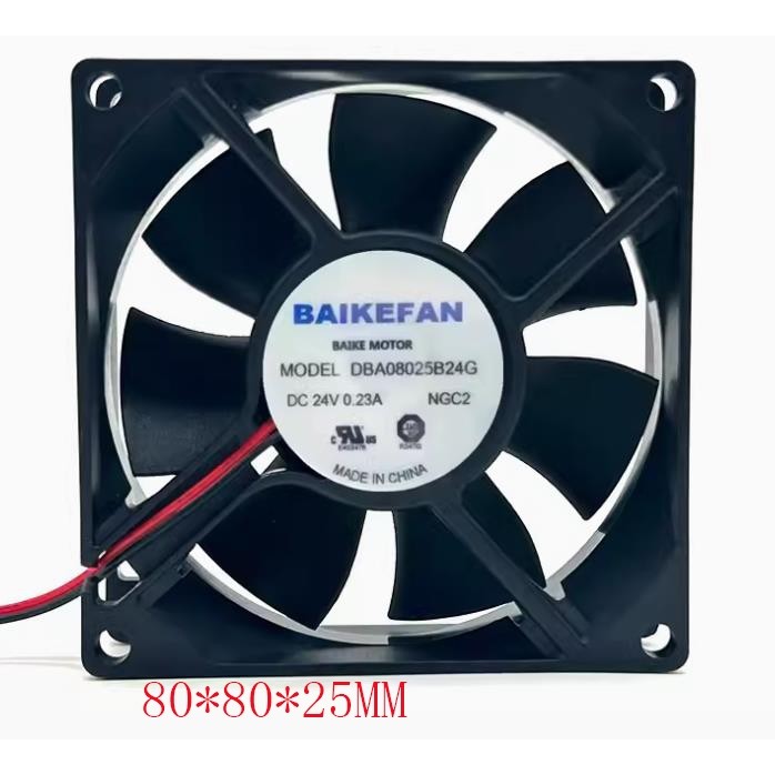 ❈ ❈ BAIKEFAN DBA08025B24G 8025 24V 0.23A 8CM ❈ ❈ ❈ ❈ ❈