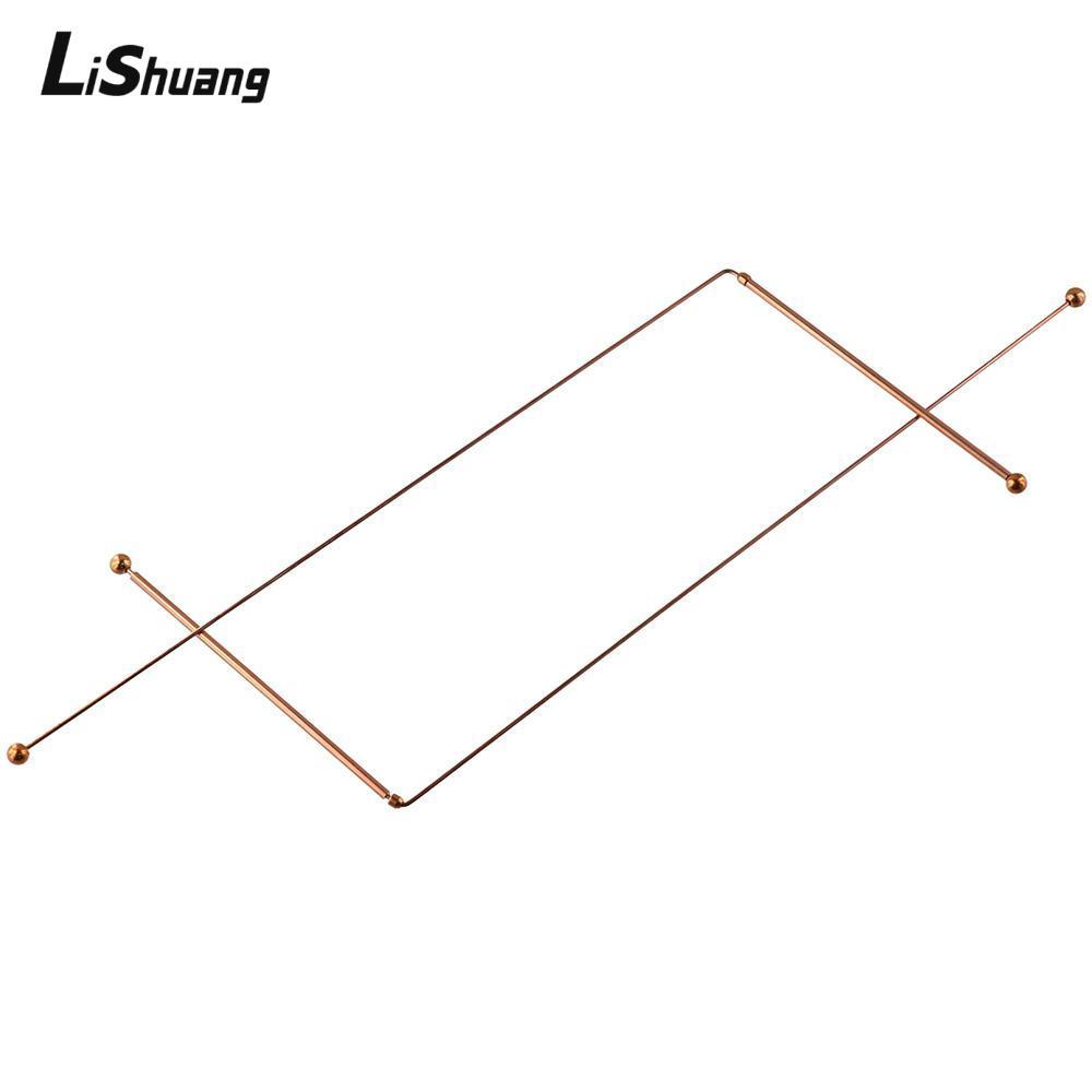 LISHUANG 2 Thanh Dowsing, Thiết bị ma đồng nguyên chất 99,9%, Vật phẩm chôn cất Ghost hunters Ghost