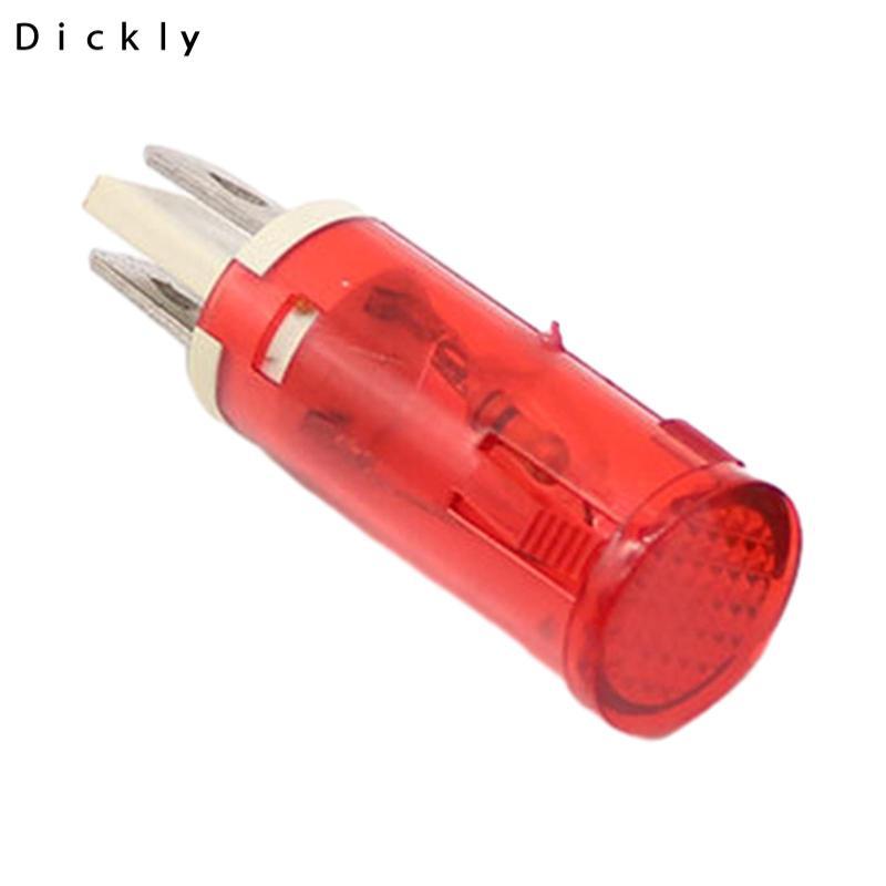 Đèn báo 220V Đèn tín hiệu MDX-14A Gắn bảng nhỏ cho tủ đông Thiết bị gia dụng nhỏ Tủ lạnh Điện