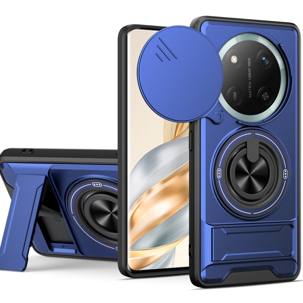 Vỏ Giáp Cho Honor X9C Ốp Lưng Chống Sốc Từ Trượt Bảo Vệ Ống Kính Vỏ Điện Thoại Cho Honor X9C 5G Ốp L