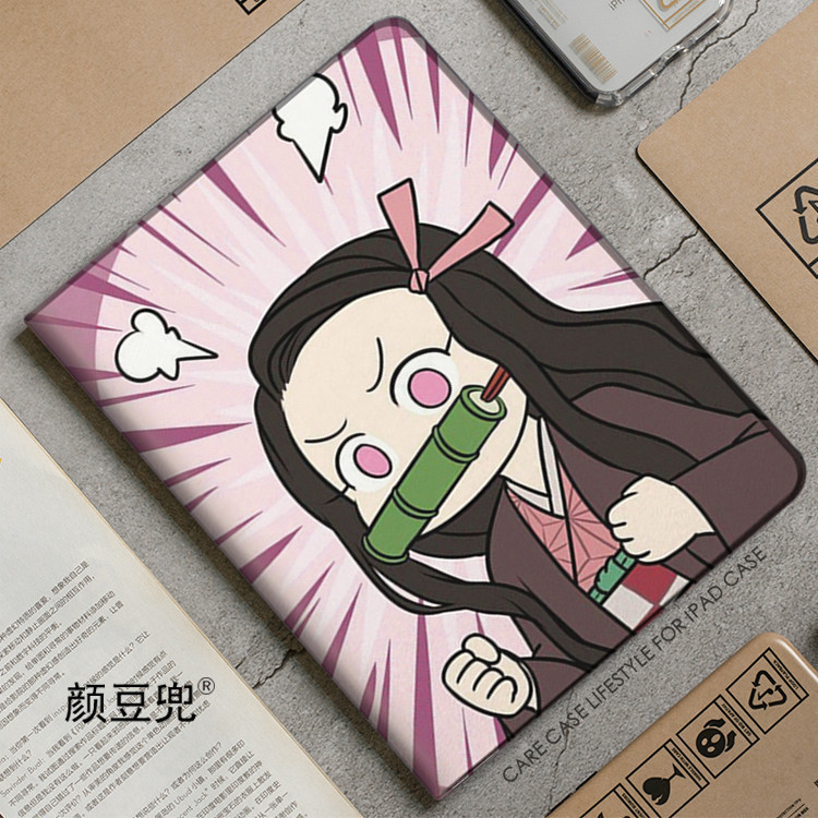 Anime Kamado Nezuko Ốp Lưng iPad Air 4 5 10.9 Mini 5 6 Ốp Lưng Silicon Sang Trọng Cho Pro 12.9 11 in