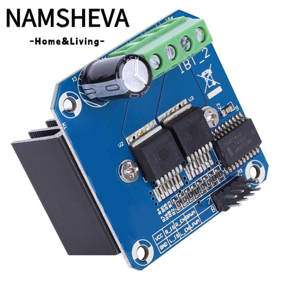 Mô-đun truyền động cơ NAMSHEVA, Mô-đun truyền động động cơ công suất cao BTS7960 5,5V đến 27V, Mô-đu