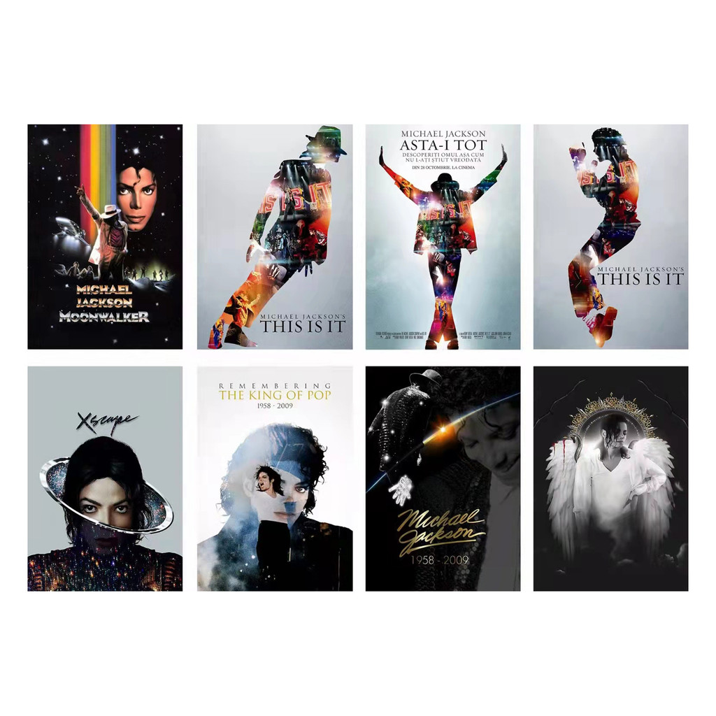 [Sẵn sàng] Poster Taylor Michael Jackson Star Photo HD Dập nổi Hàng có sẵn Hình nền Ký túc xá Nhãn d