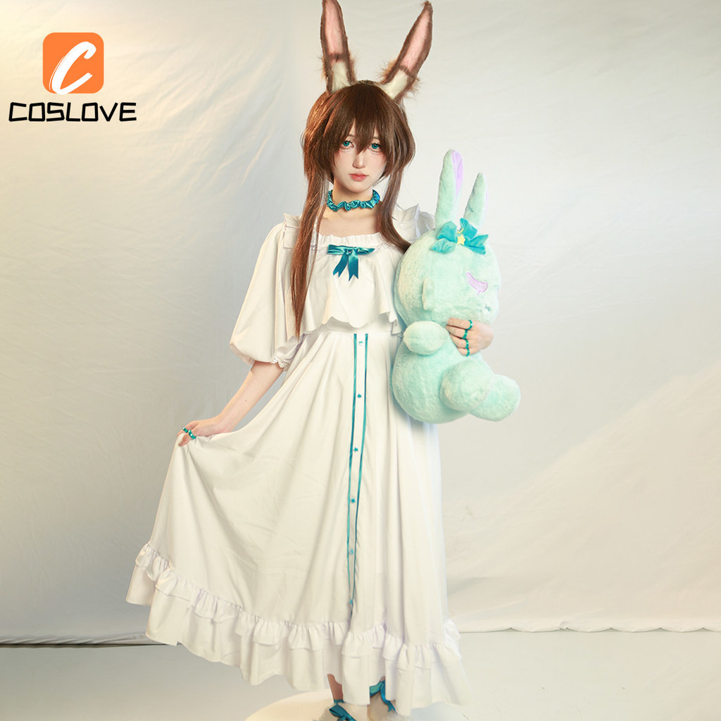 Anime Trò Chơi Arknights Amiya Cosplay Quần Áo Trọn Bộ Trang Phục Trang Phục Cho Người Phụ Nữ Tay Ng