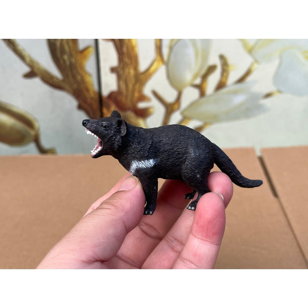 Túi Safari Badger Big Mouth Monster Động vật hoang dã Mô hình tĩnh