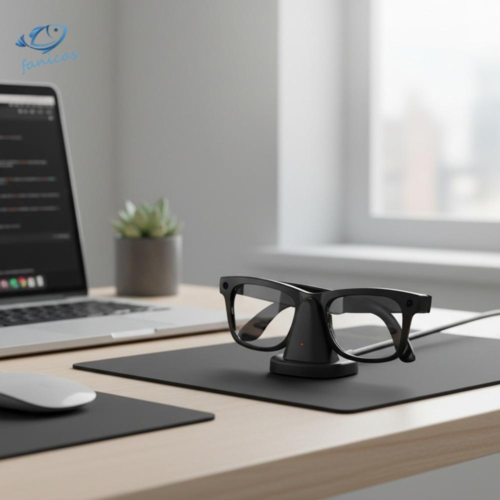 Dành cho Giá đỡ sạc kính R Ban Meta AI Chống trượt cho du lịch văn phòng tại nhà [Fanicas.vn]