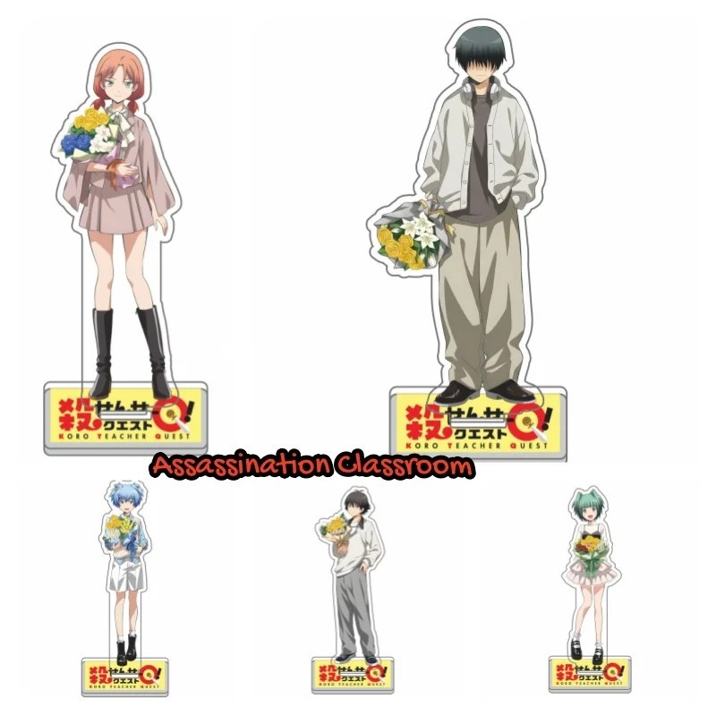 Standee anime Lớp Học Ám Sát Assassination Classroom mô hình mica nhân vật Shiota Nagisa Akabane Kar