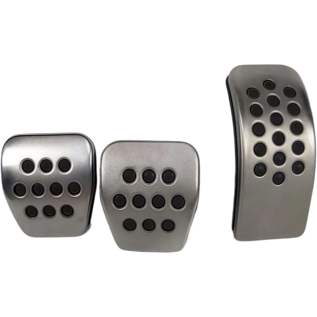 Miếng Lót Bàn Đạp Phanh Gas Ly Hợp Nhôm Bàn Đạp Bằng Tay Cao Su Tương Thích Cho VW Golf MK4 / Jetta 