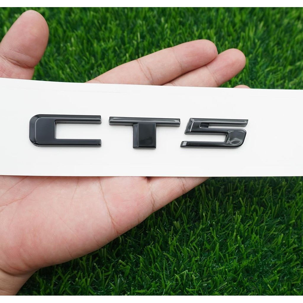 1Pc CT5 Biểu Tượng Phía Sau Thân Cây Đuôi Chữ 3D Huy Hiệu Biển Tên Thể Thao Đề Can Miếng Dán Thay Th