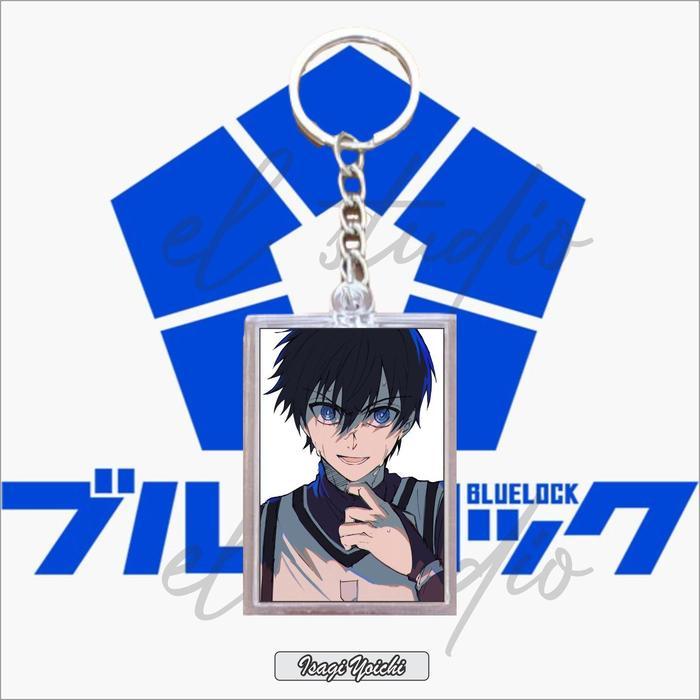 Gantungan Kunci Blue Lock Anime Nagi Isagi Bachira Itoshi Rin Kaiser - Isagi