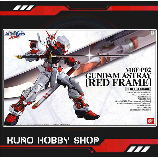 PG 1/60 Gundam Astray Red Frame - Mô hình lắp ráp Bandai