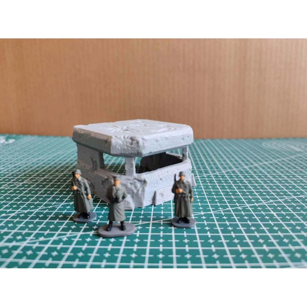 Cát Cảnh Bàn Mẫu 72 Người Phụ Kiện Bunker Rãnh Che Người Lính 1