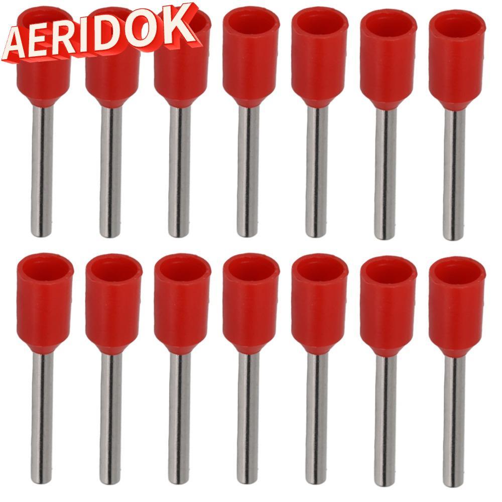 Bộ đầu nối Ferrule dây AERIDOK 1000 chiếc, Chất liệu đồng Thiết bị đầu cuối Ferrules cách nhiệt màu 