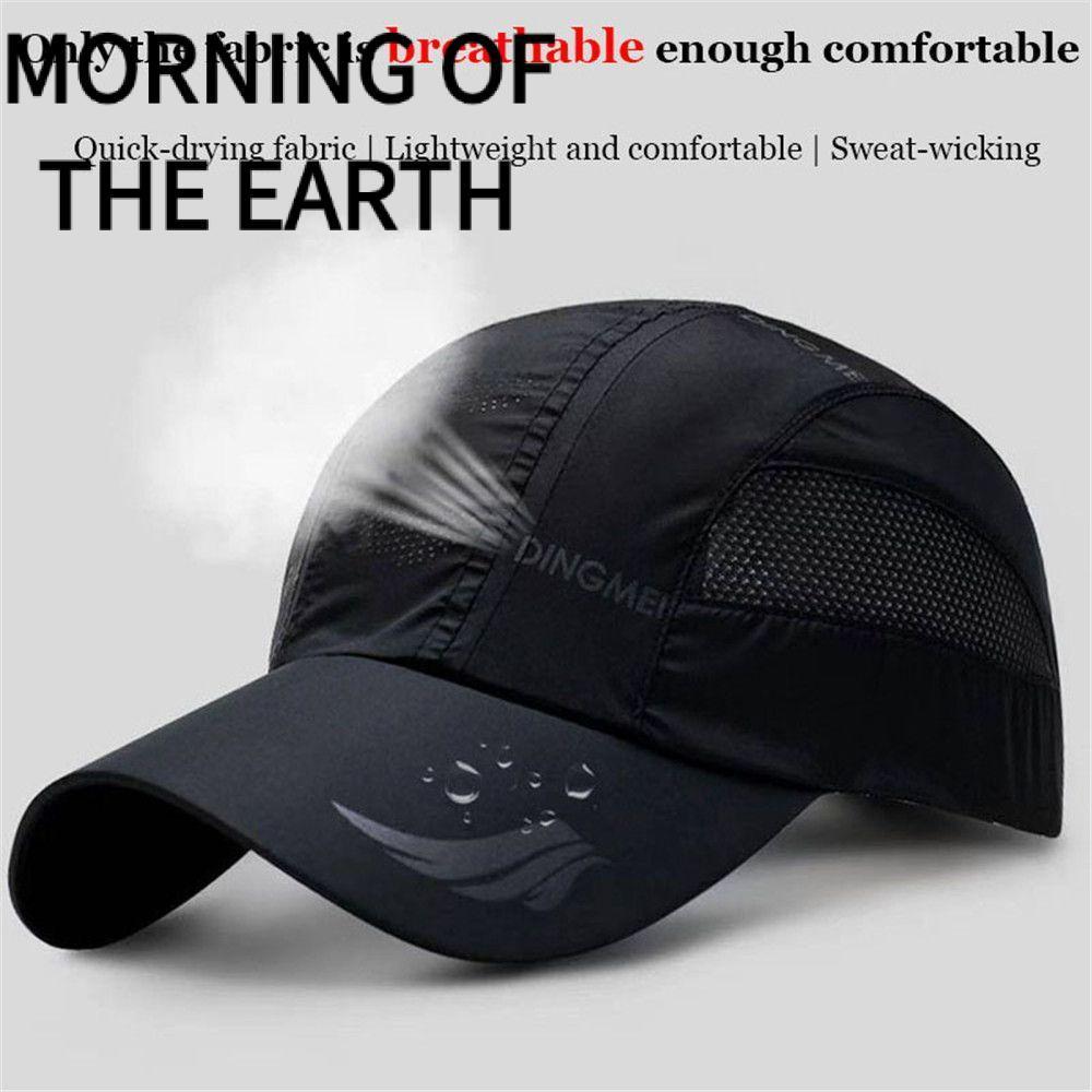 MORNING OF THE Baseball Cap Running Men Women Quick Dry Golf Tennis Cap