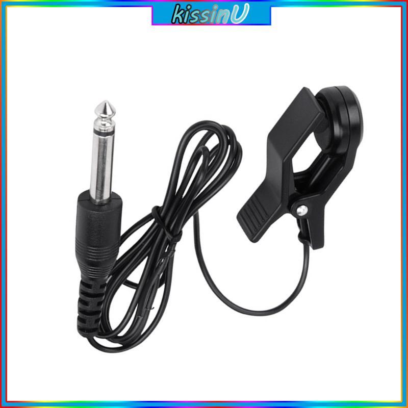 Kiss Clip On Micro Tiếp Xúc Piezo Pickup cho Acoustics Guitar Violin Ukulele