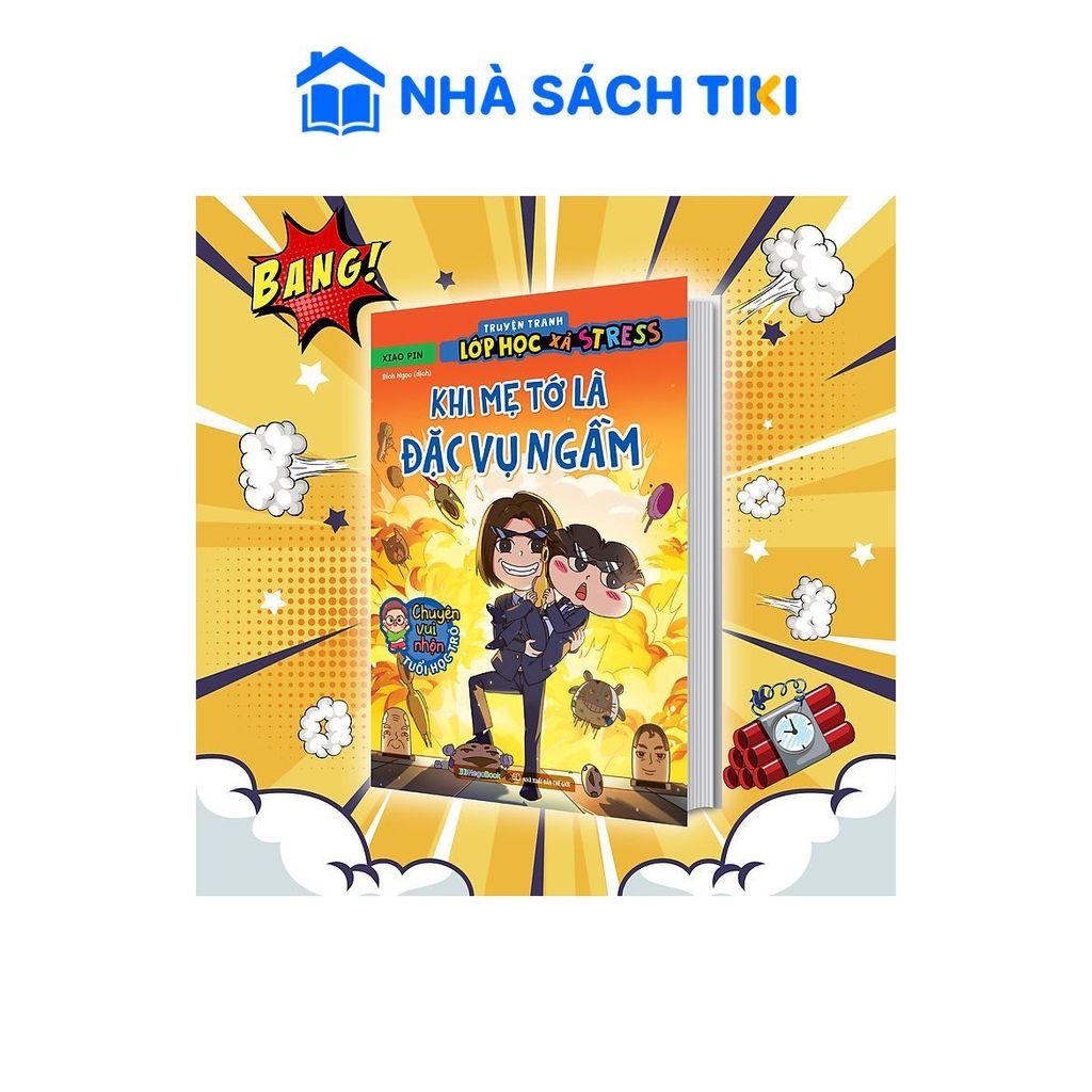 Sách Truyện tranh lớp học xả stress - Megabook