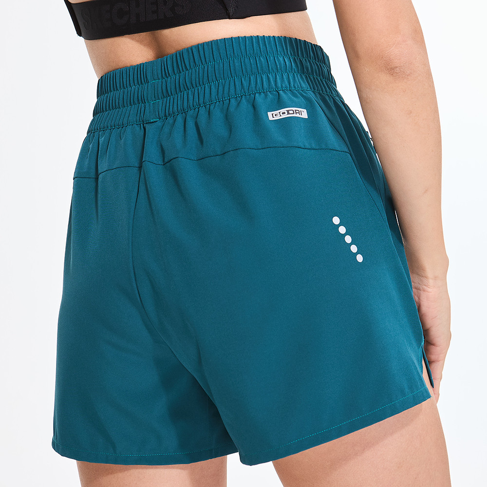 Quần Đùi Thể Thao Nữ Skechers City Running Club Shorts - SP125W147-006U