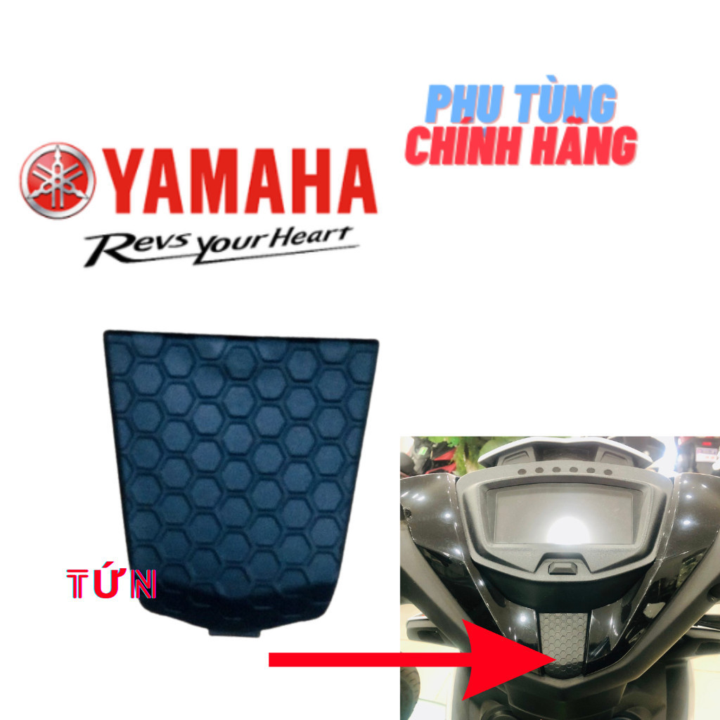 ốp nhỏ đồng hồ exciter 150. ốp nhỏ cổ exciter 150 chính hãng Yamaha. đồng hồ 2ndf647700.cổ 2NDF843J0