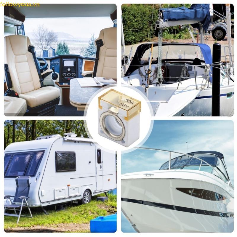 Cầu chì Fol chống nước 58V Cầu chì đáng tin cậy ABS cho an toàn ô tô hàng hải