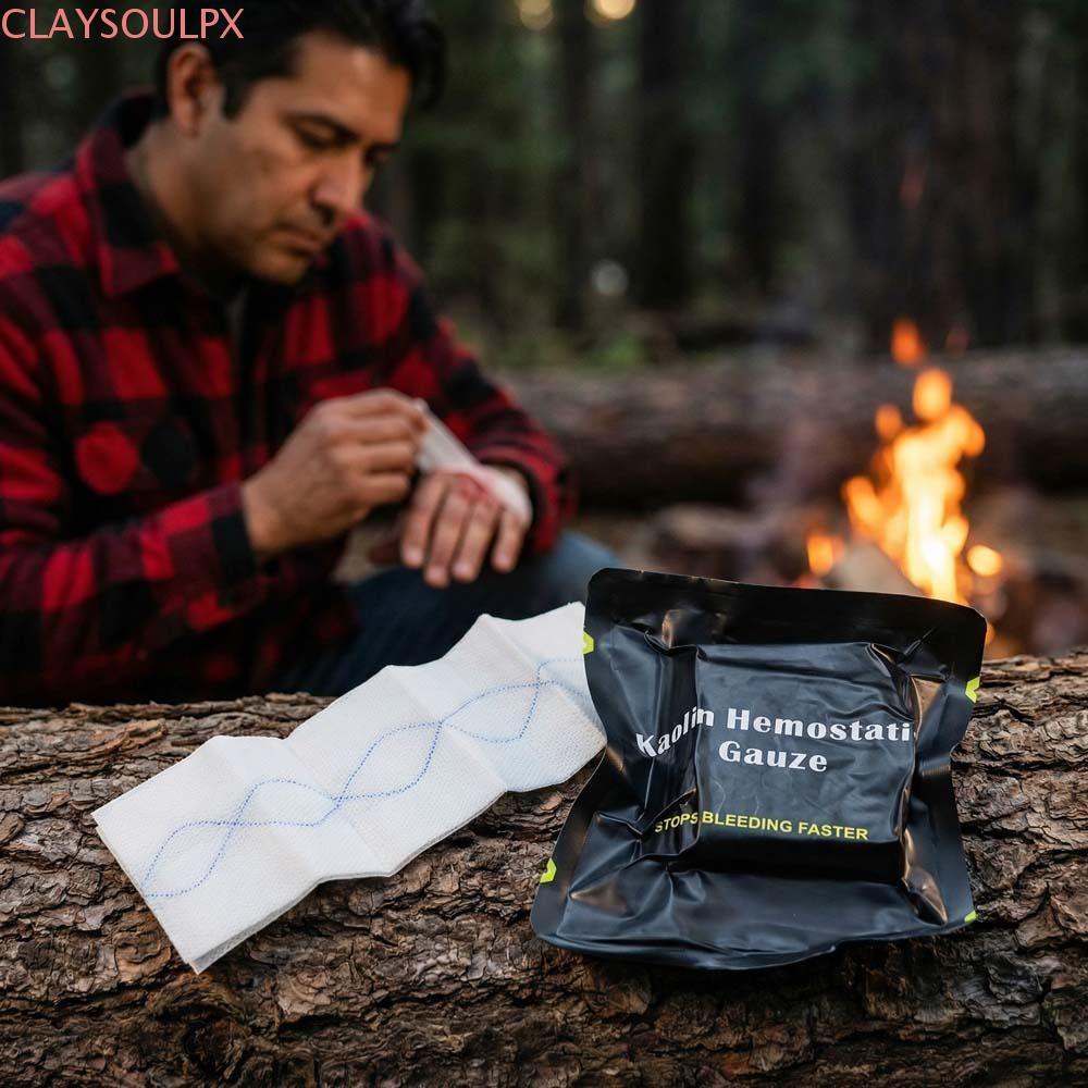 Gạc Kaolin và Chitosan ClaySoulPx - Dùng để cầm máu nhanh chóng với vải không dệt ngâm tẩm kaolin