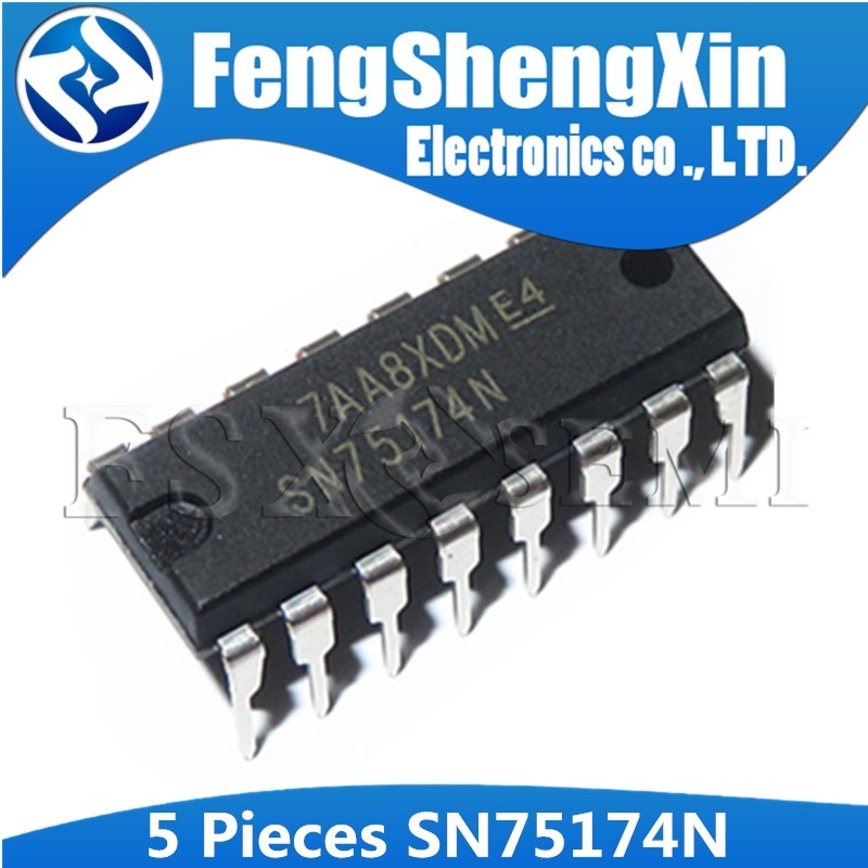 5 chiếc SN75174N DIP-16 SN75174 DIP16 QUADRUPLE DRIVER DÒNG KHÁC BIỆT IC
