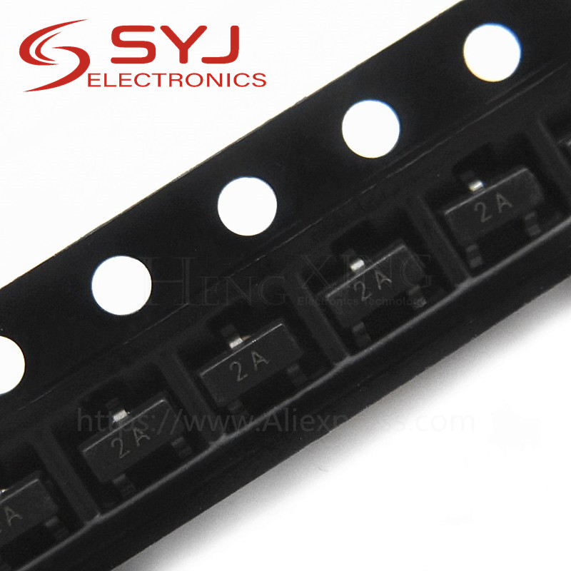100 Cái / lốc MMBT3906 MMBT3904 MMBT4401 MMBT5401 MMBT5551 MBTA42 MBTA92 SOT-23 Transistor Mới Và Tr