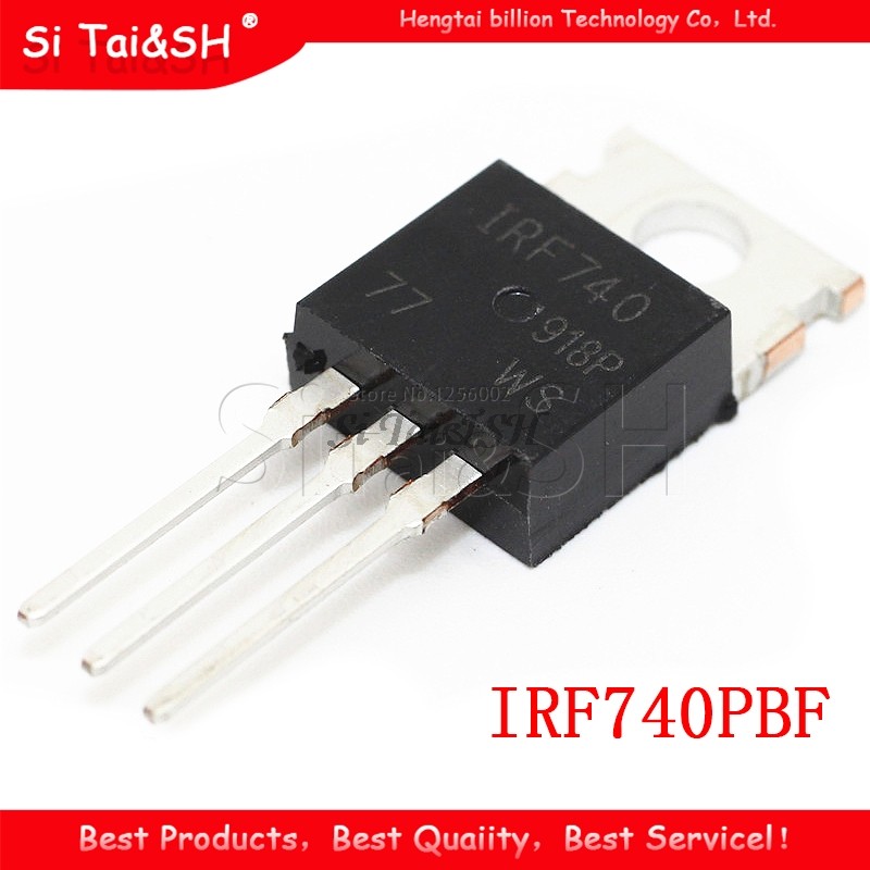 10 chiếc IRF740PBF TO220 IRF740 TO-220 IRF740P mới và nguyên bản