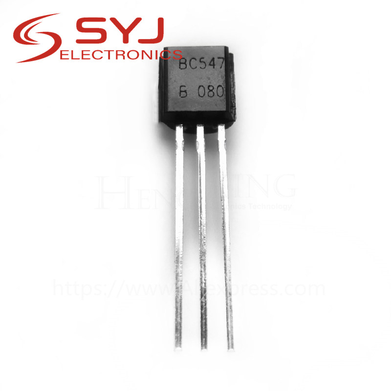 100 Cái / lốc BC547B BC547 547B TO-92 Mới Chính Hãng Còn Hàng