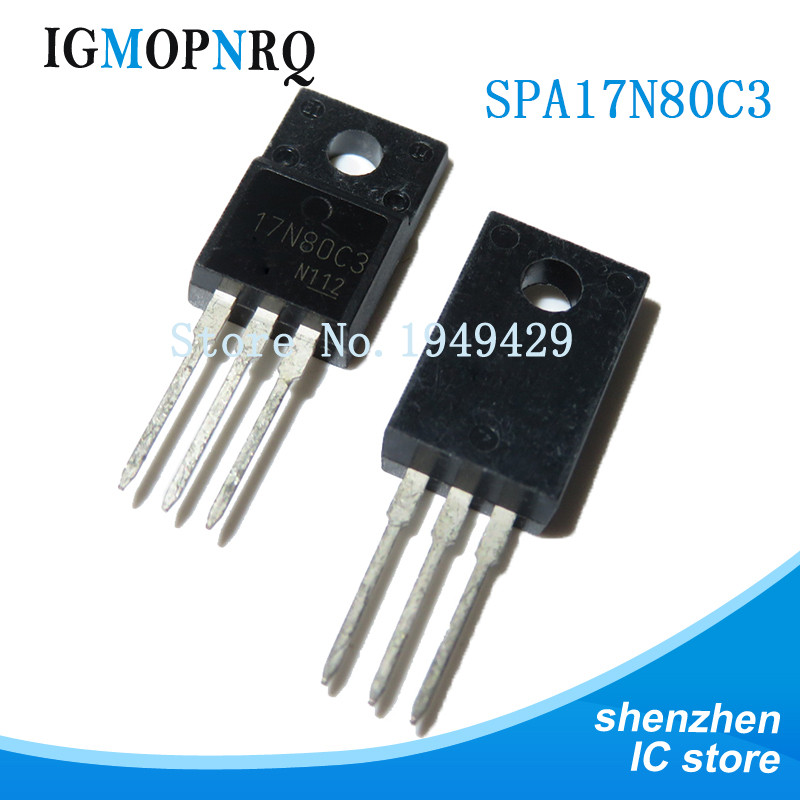 5 CÁI SPA17N80C3 TO-220 SPA17N80 TO-220F 17N80C3 mới