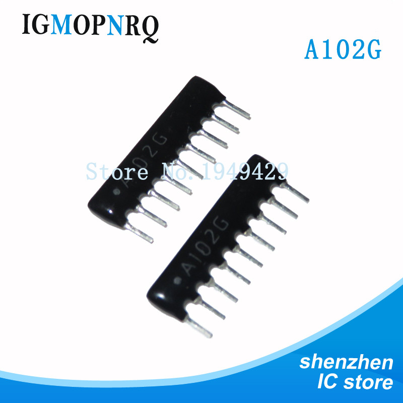 20 chiếc DIP loại trừ 9pin 10K 1K 220 330 ohm 9 pin A103J A103G A102J A102G A221G A221J A331G A331J 