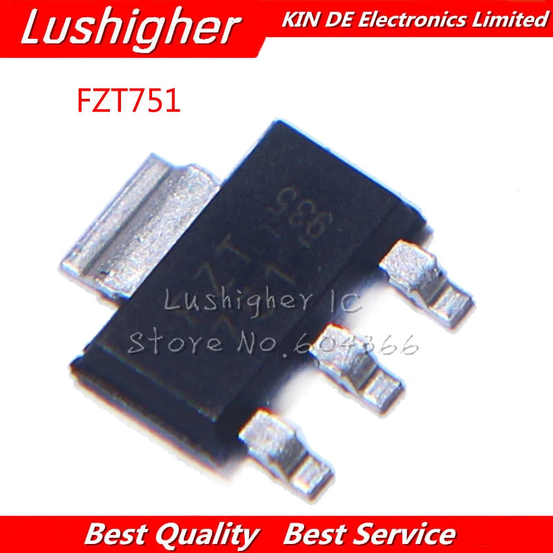 10 FZT751TA SOT-223 FZT751 SOT223 FZT 751