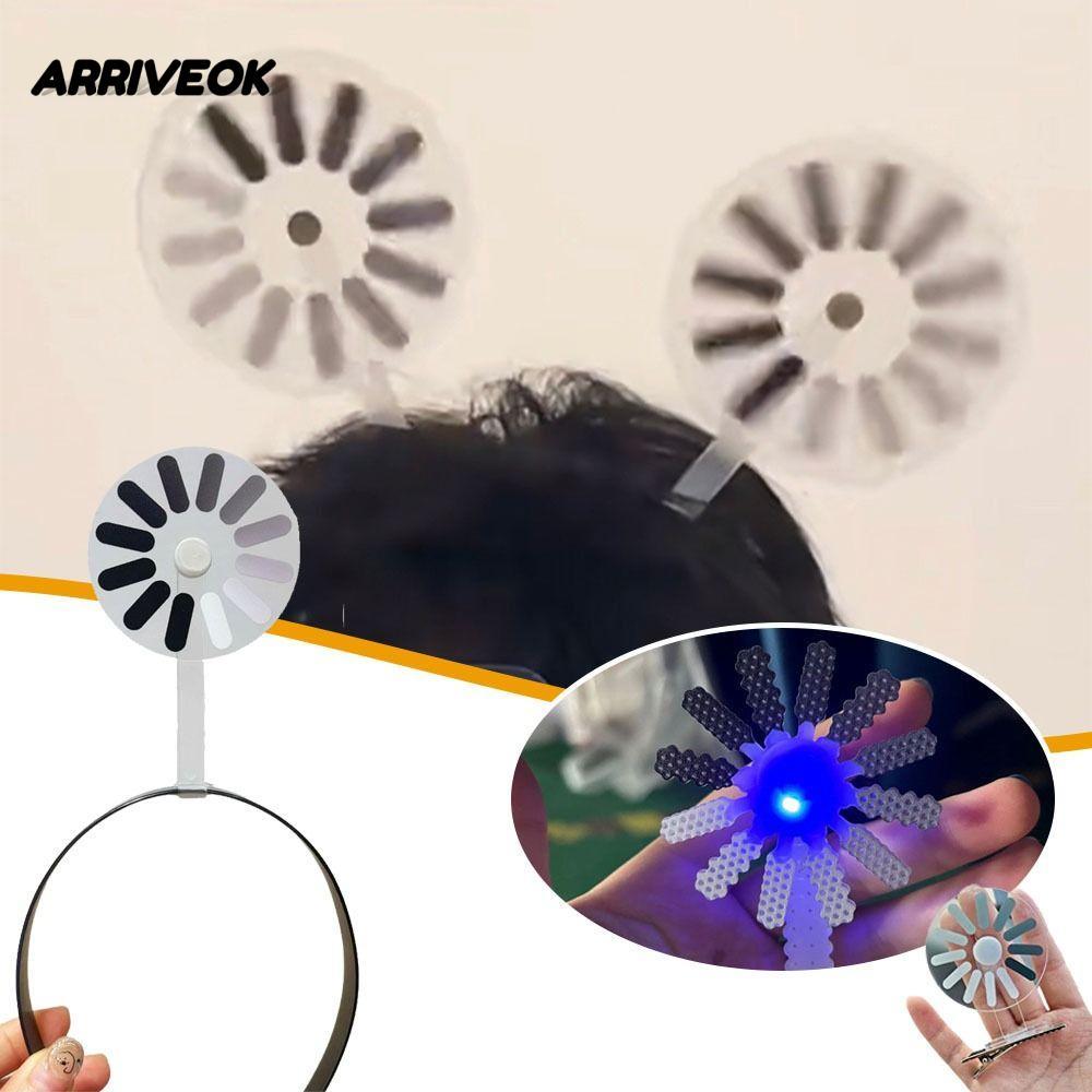 ARRIVEOK Brain Loading Hair Clip, Máy tính vui nhộn Tải băng đô Vấn đề tín hiệu Băng đô, Kẹp mỏ vịt 