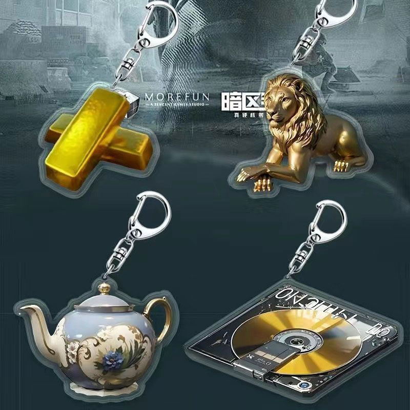 New Product#Arena Breakout keychain, backpack pendant, secret document acrylic accessory, game merch