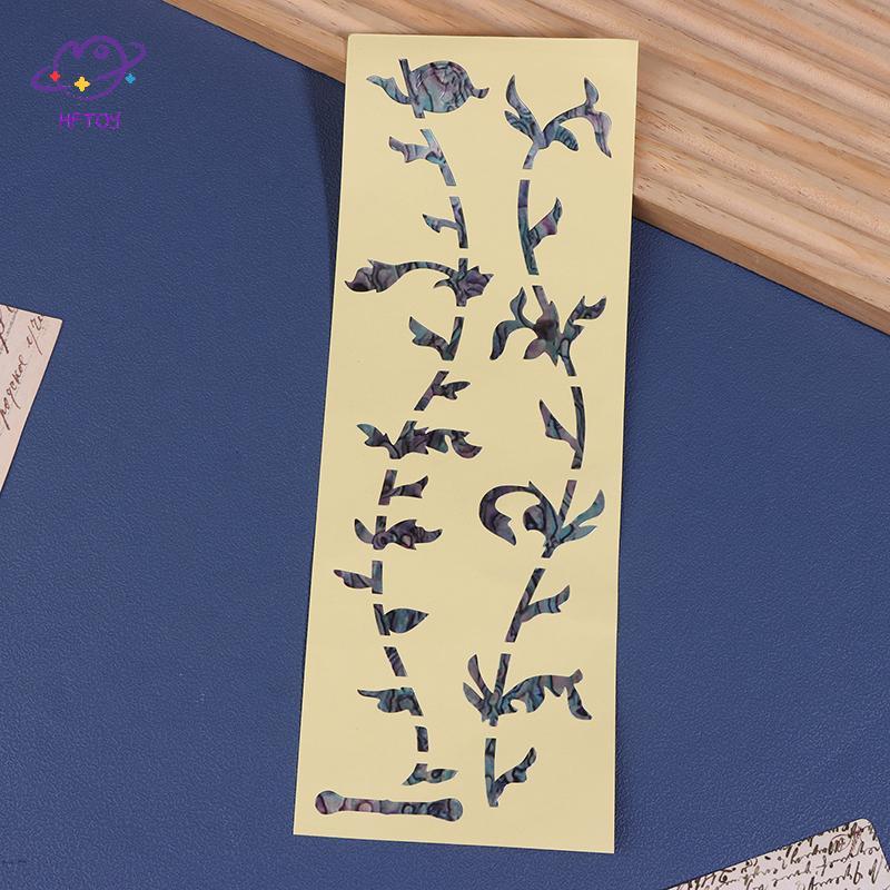 HFTOY 1 Đàn Guitar Fretboard Stier Bass Trang Trí Cross Inlay Đề Can Fretboard Stiers Cho Đàn Guitar