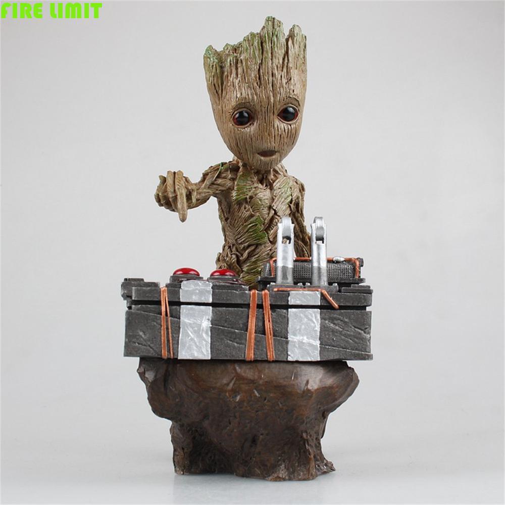 FIRE LIMIT Phim Baby Groot Quà tặng cho trẻ em Trang trí bàn làm việc Nhân vật hành động đặc biệt Hì